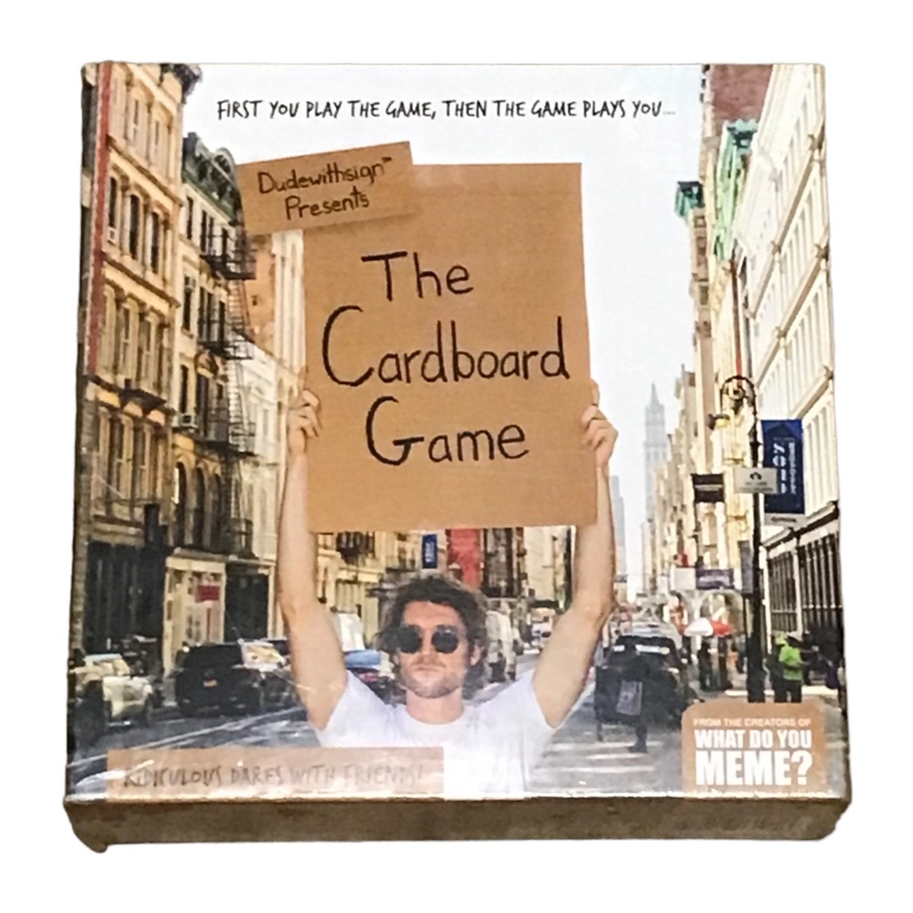 THE CARDBOARD GAME Adult Party Game